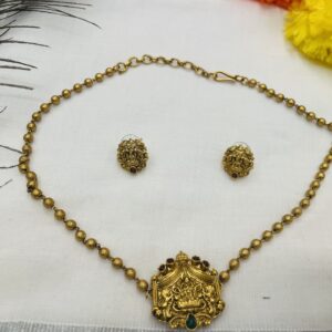 Antique square Choker Necklace Set